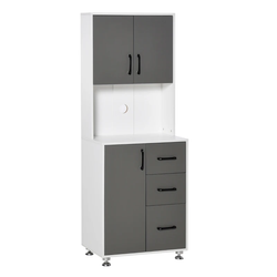 Laxton Larder Cupboard - Grey