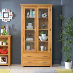 Nelsen Kitchen Storage Pantry Cupboard - Oak