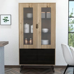 Kian Pantry Cupboard - Brown