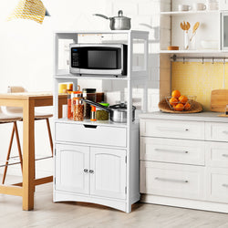 Waast Kitchen Storage Cupboard - White