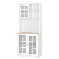 Ules Larder Cupboard - White