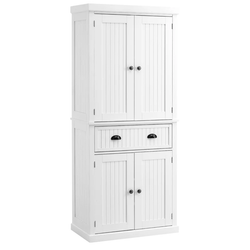 Crinole Larder Cupboard - White