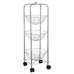 Emery Kitchen Storage Trolley - Metal