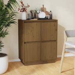 Sharon Kitchen Storage Cupboard - Honey Brown