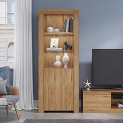 Atlas Larder Cupboard - Oak