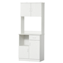 Assen Larder Cupboard - White