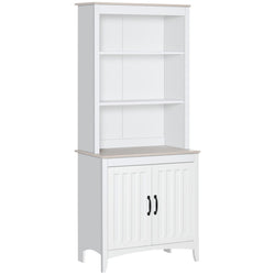 Norell Kitchen Storage Pantry Cupboard - White