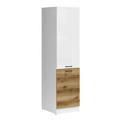 Atter Kitchen Storage Pantry Cupboard - White/Oak