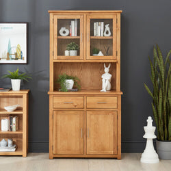 Disomma Kitchen Storage Pantry Cupboard - Oak