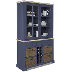 Kai Kitchen Storage Cupboard - Navy Blue