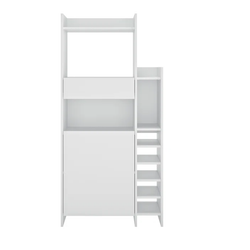 Taifa Kitchen Storage Pantry Cupboard - White