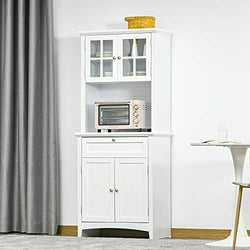 Harrison Larder Cupboard - White