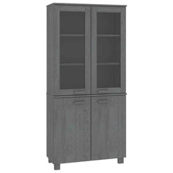 Loar Larder Cupboard - Grey