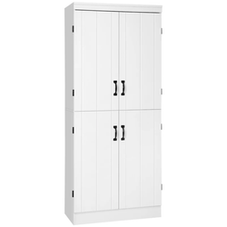 Mylah Larder Cupboard - White