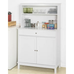 Crinela Kitchen Storage Cupboard - White