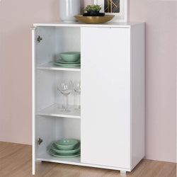 Mae Kitchen Storage Cupboard - White