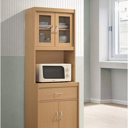 Everly Kitchen Storage Cupboard - Beech