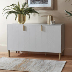 Colton Larder Cupboard - Grey