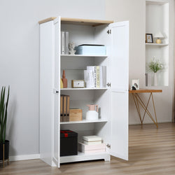 Templin Pantry Cupboard - White