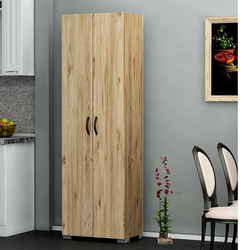 Argana Kitchen Storage Pantry Cupboard - Oak