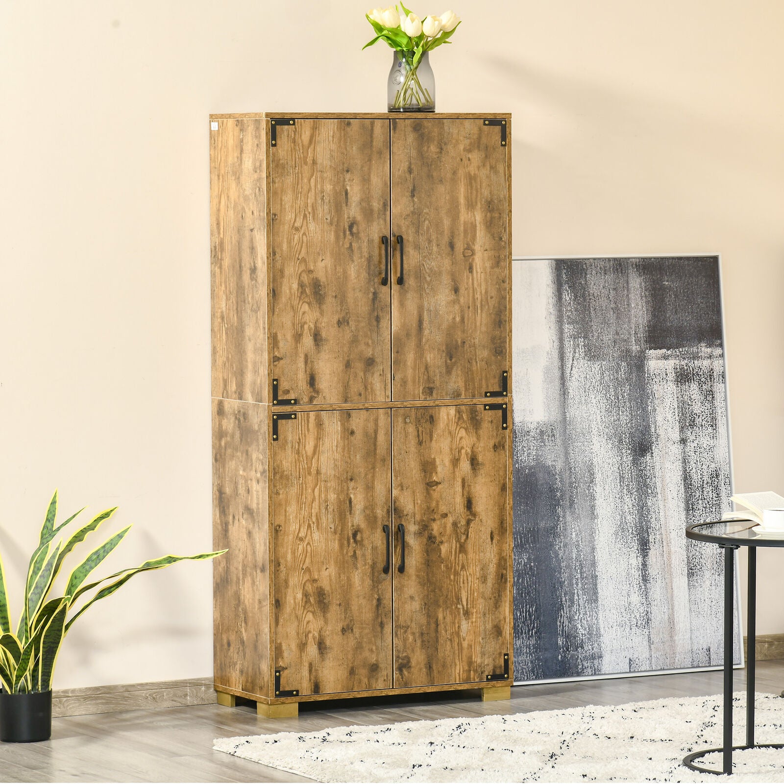 Rustic shop larder cupboard