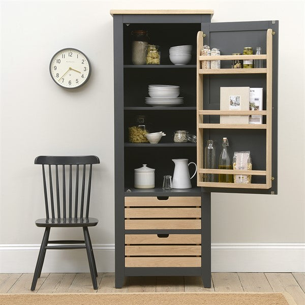 Slim store larder cupboard