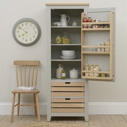 Cloys Larder Cupboard - Grey