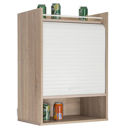 Eoin Kitchen Pantry Cupboard - Oak/White